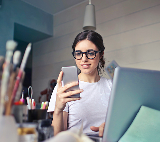 Étudiante en BTS Communication